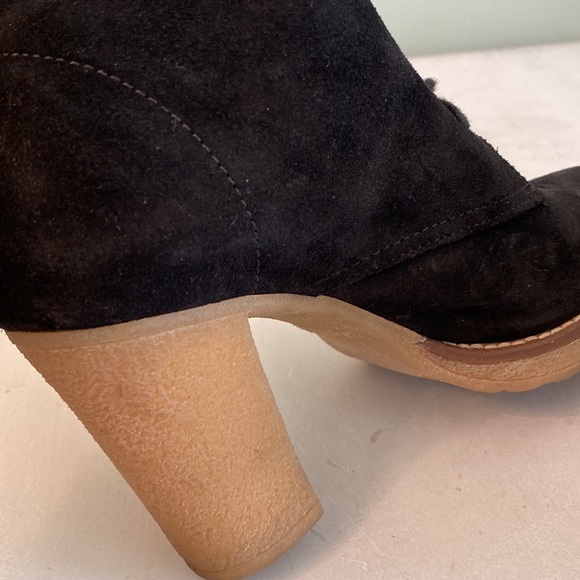 J. Crew black suede heels/ platform booties - Picture 10 of 16